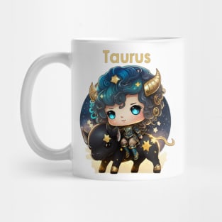 Chibi Taurus Zodiac Sign Mug